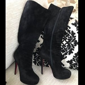 Christian Louboutin boots/ Negotiable on price